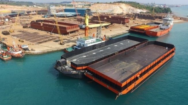 solar untuk kapal tongkang